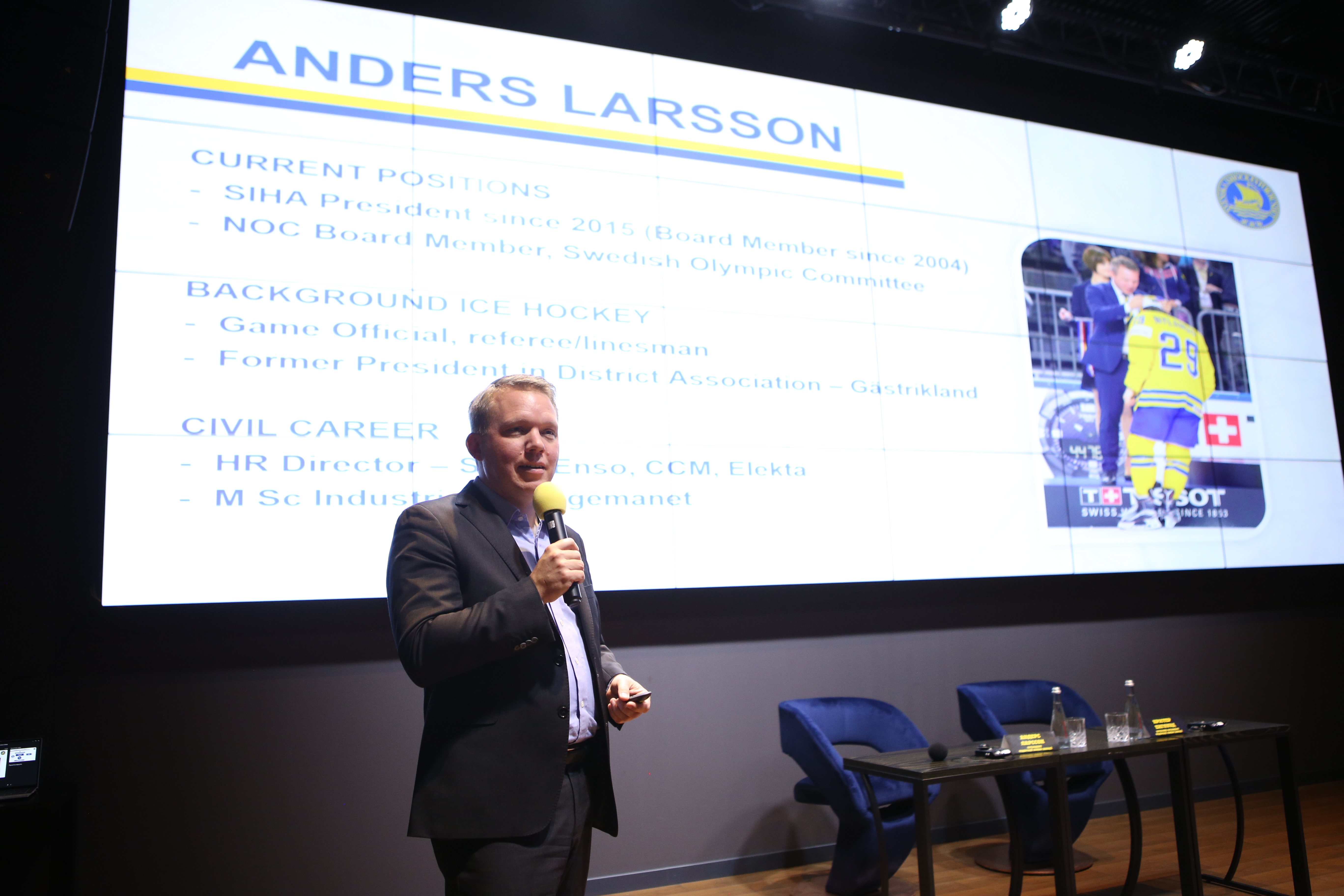 Знаете ли Вы: Семинар для детских тренеров от президента шведской федерации хоккея