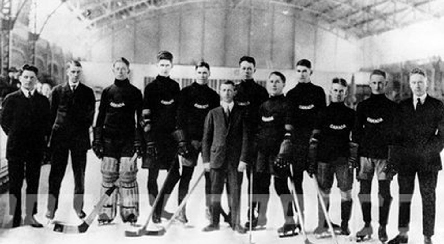 100 лет назад определился первый олимпийский чемпион по хоккею