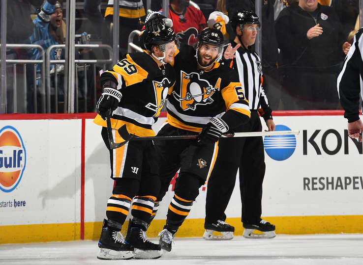 "Питтсбург" - "Калгари" (3:2 ОТ): первый гол Гальченюка