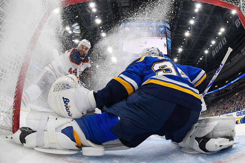 "Сент-Луис" - "Эдмонтон" (2:1): Аллен сдержал "Ойлерз"