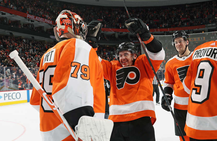 "Филадельфия" - "Бостон" (6:5 Б): камбэк "Флайерз"
