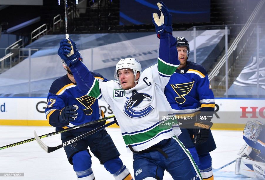 "Сент-Луис" - "Ванкувер" (3:4 ОТ): Бо Хорват принес "Ванкуверу" победу в овертайме