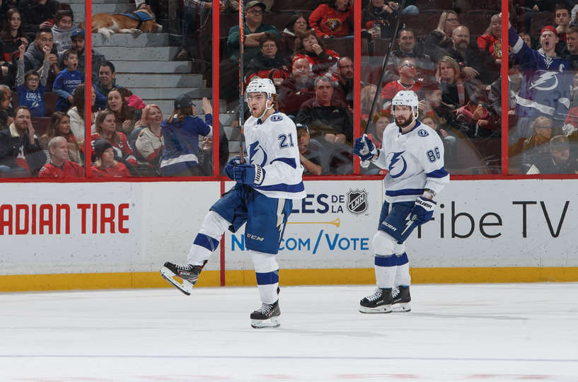 "Оттава" - "Тампа-Бэй" (3:5): "Лайтнинг" дожали в концовке