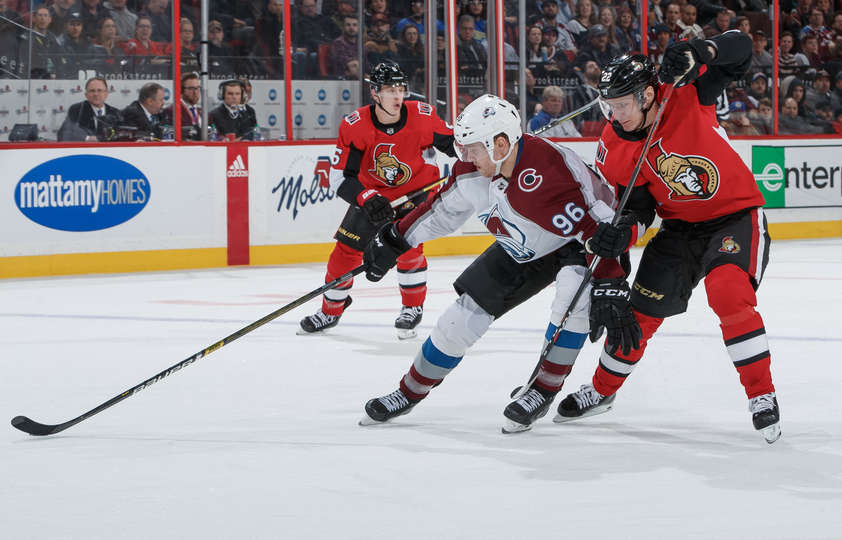 "Оттава" - "Колорадо" (1:4): "Эвеланш" набрали ход