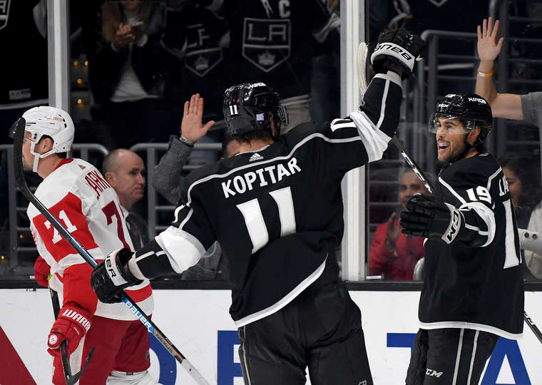 "Лос-Анджелес" - "Детройт" (3:2 ОТ): волевая победа "Кингз"