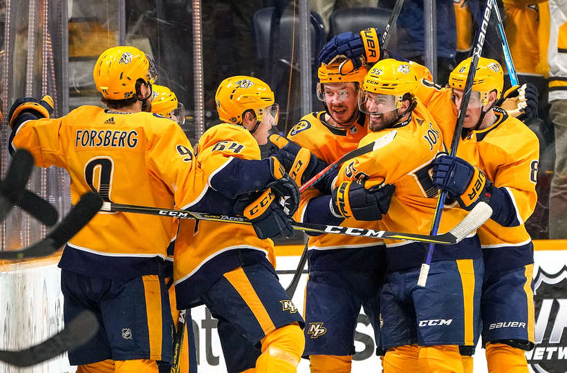 "Нэшвилл" - "Калгари" (4:3 ОТ): чудо Гранлунда