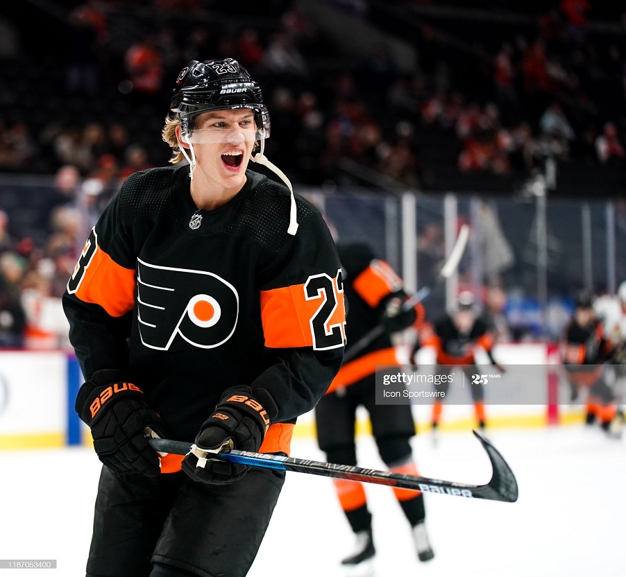 Линдблом провел первую тренировку с "Флайерз"