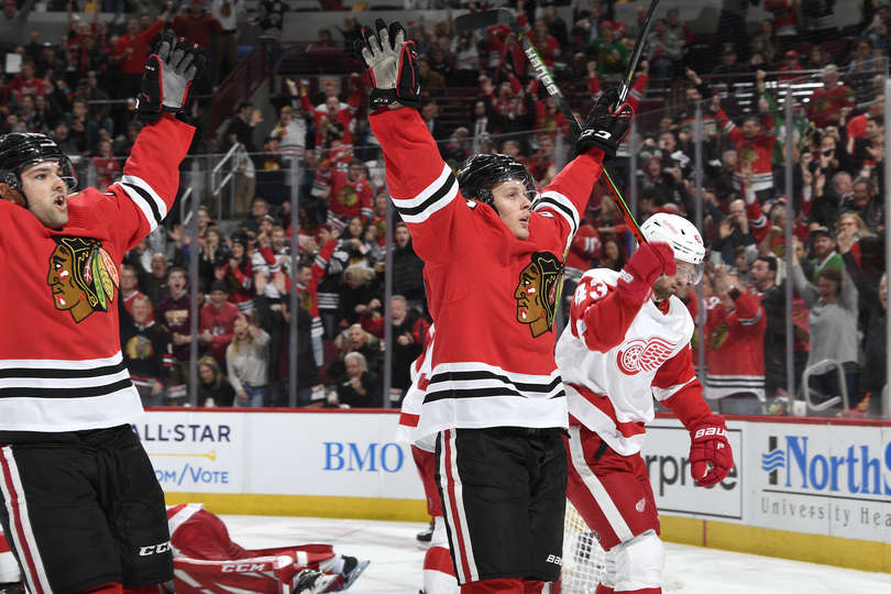 "Чикаго" - "Детройт" (4:2): четыре подряд гола "Блэкхокс"