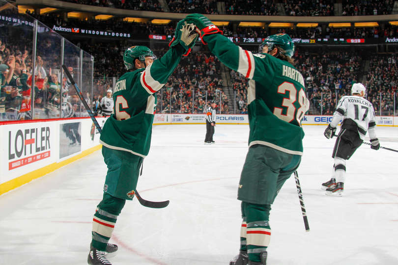 "Миннесота" - "Лос-Анджелес" (5:1): "Уайлд" пошли на поправку