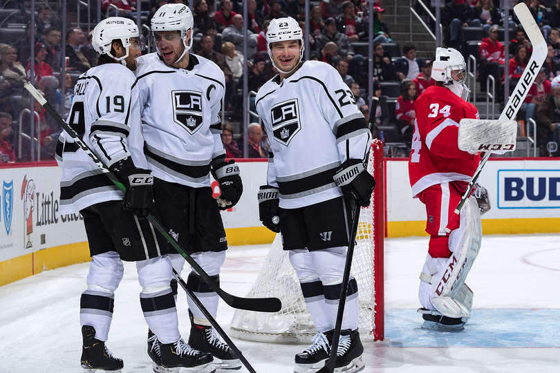 "Детройт" - "Лос-Анджелес" (2:4): Копитар обогнал Гретцки