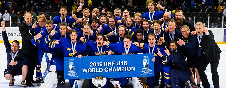 Юниорская сборная Швеции – чемпион мира 2019!
