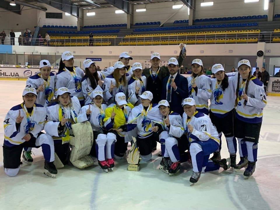 Украиночка - победитель чемпионата Украины по хоккею среди женщин в сезоне 2018/2019!