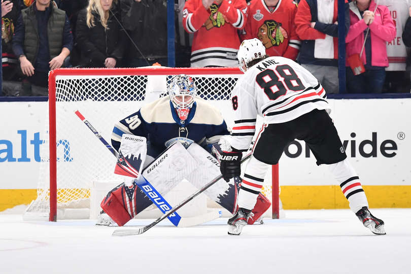 "Коламбус" - "Чикаго" (2:3 Б): травма Корписало