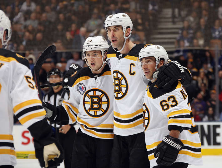 "Торонто" - "Бостон" (2:4): Маршан спас "Брюинз"