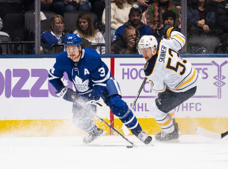 "Торонто" - "Баффало" (5:3): 17-матчевая серия Айкела