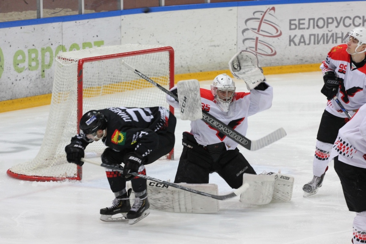 Экстралига «Б»: «Авиатор» в овертайме вырвал победу у «Пинских ястребов»