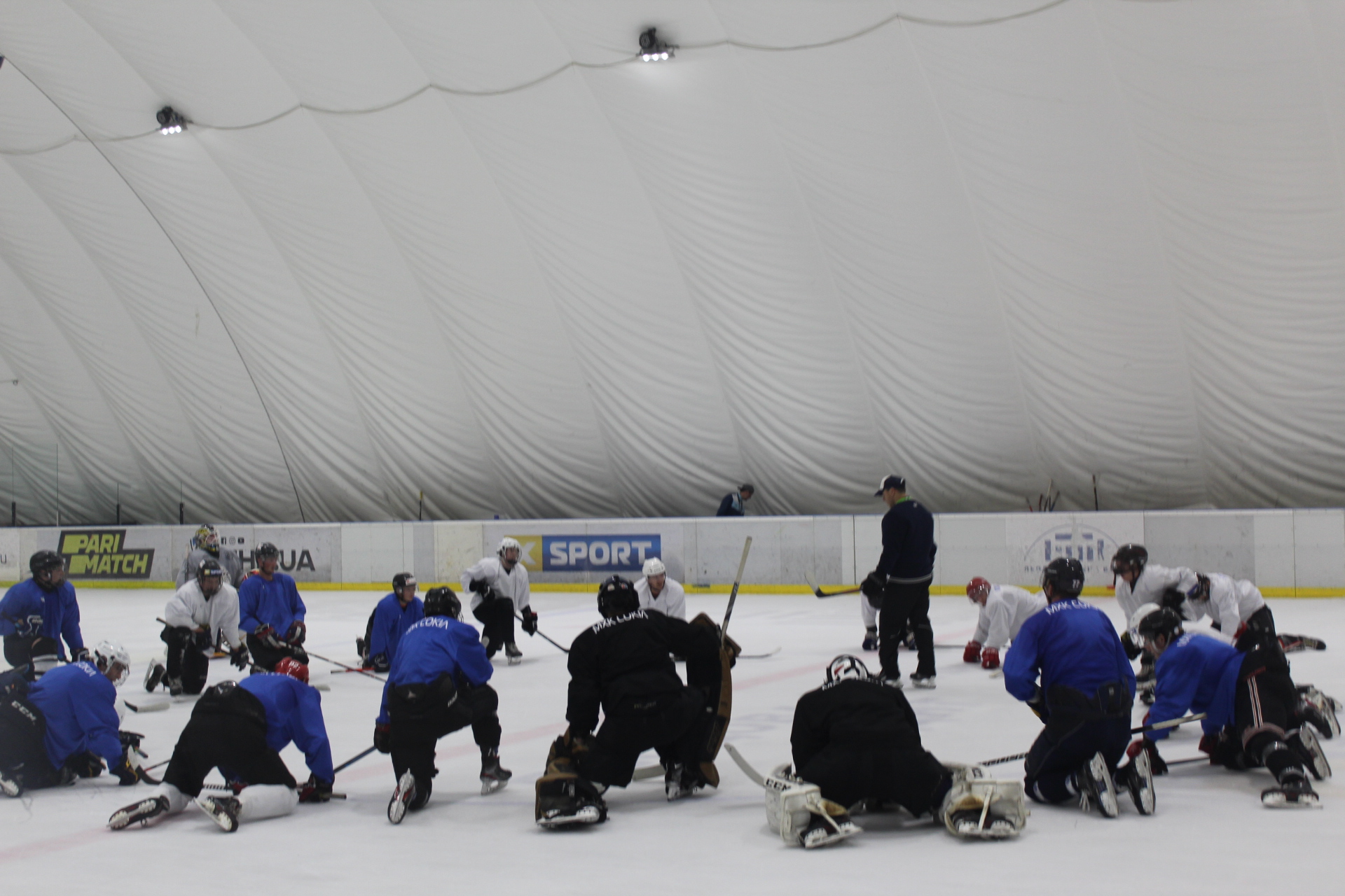 МХК «Сокол» начал сборы и провел первую тренировку