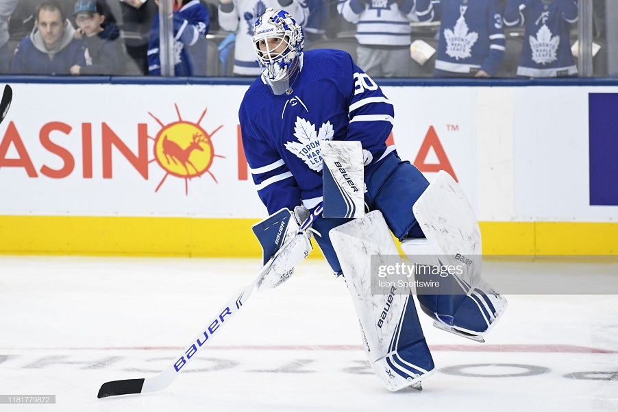 "Торонто" - "Детройт" (4:1): первая победа Хатчинсона