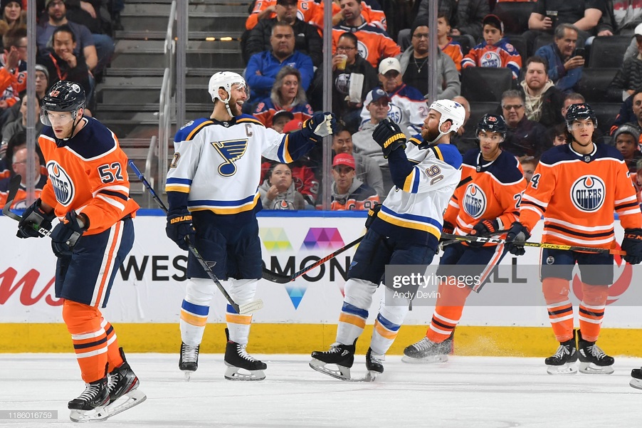 "Эдмонтон" - "Сент-Луис" (2:5): шестая подряд победа "Блюз"