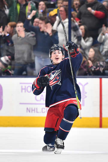 "Коламбус" - "Сент-Луис" (3:2 ОТ): первый гол Гаврикова