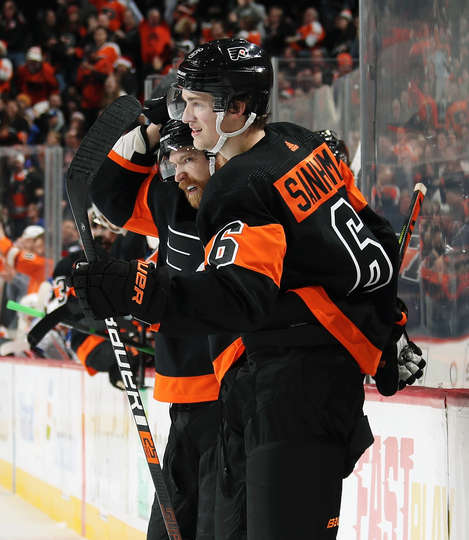 "Филадельфия" - "Рейнджерс" (5:1): дубль Хэйза, конец серии Панарина