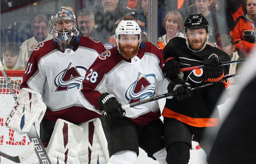 "Филадельфия" - "Колорадо" (6:3): дубли Хэйза и Фараби