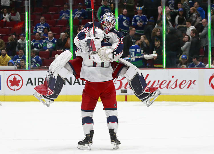 "Ванкувер" - "Коламбус" (1:2): "Джекетс" снова в зоне плей-офф