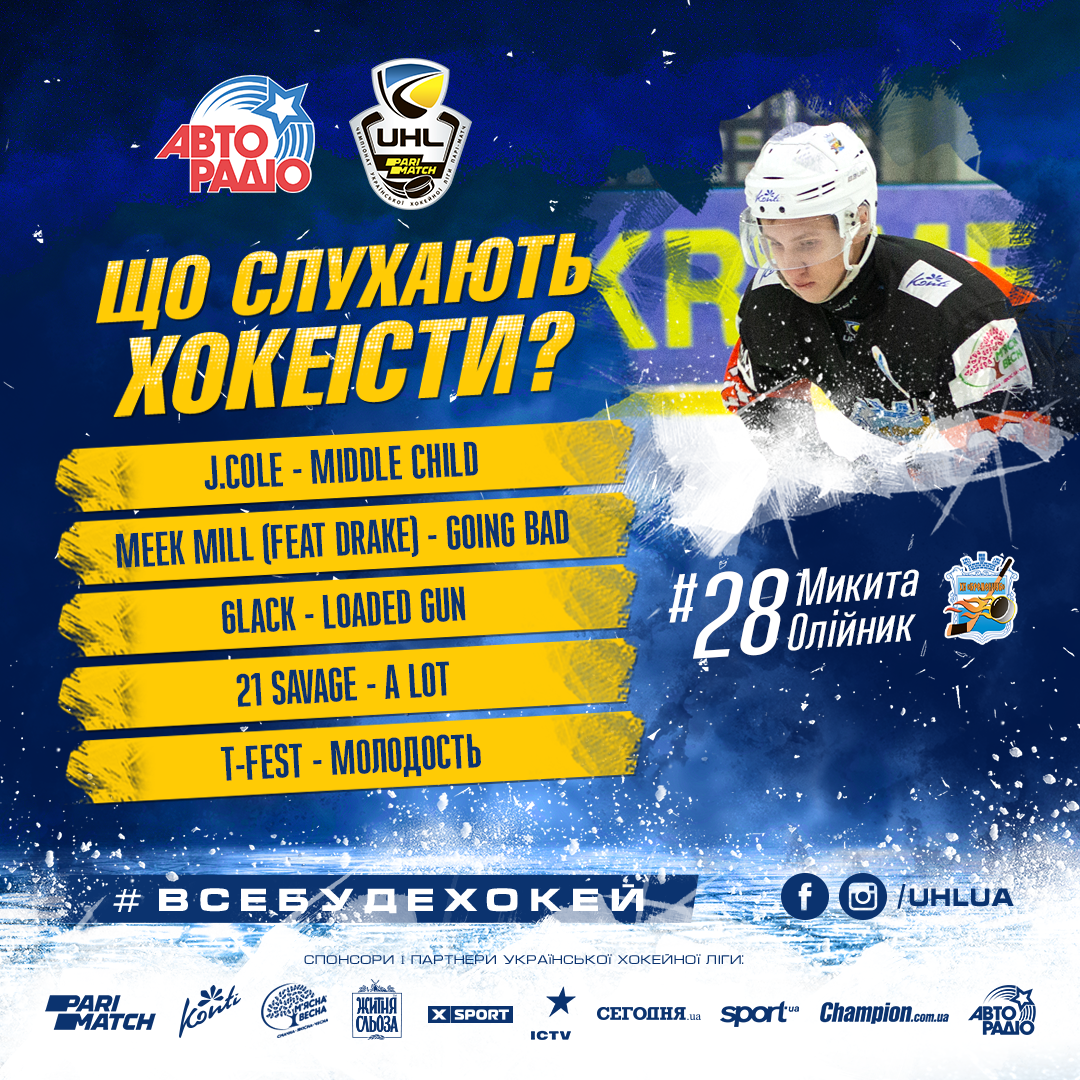 «Что слушают хоккеисты?» с Никитой Олейником