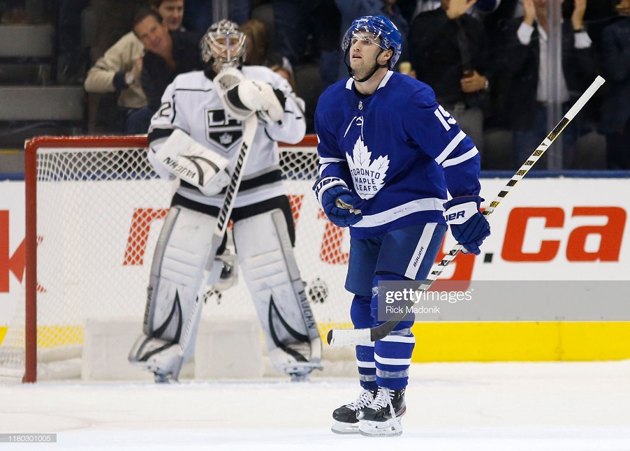 "Торонто" - "Лос-Анджелес" (3:1): двоечка Мэттьюза и Нюландера