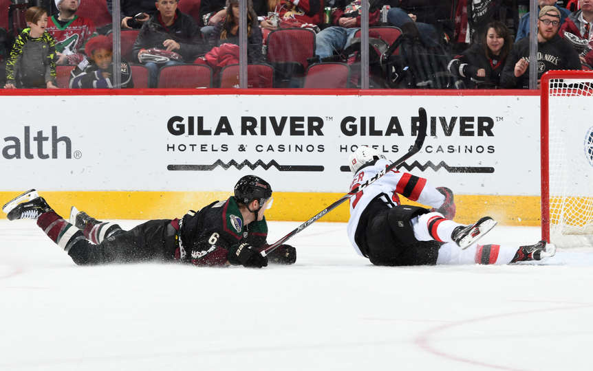 "Аризона" - "Нью-Джерси" (1:2): "Девилз" снова без Холла