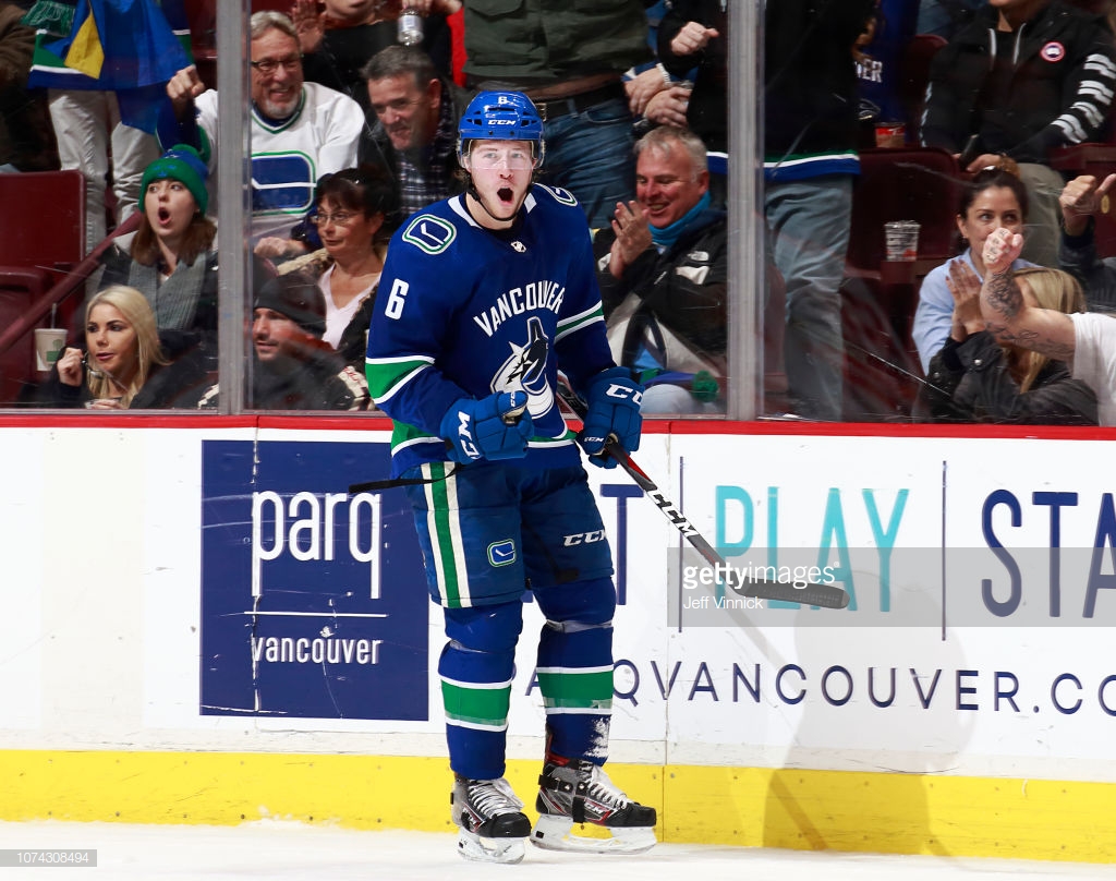 "Ванкувер" - "Филадельфия" (3:2 Б): первое поражение "Флайерз"