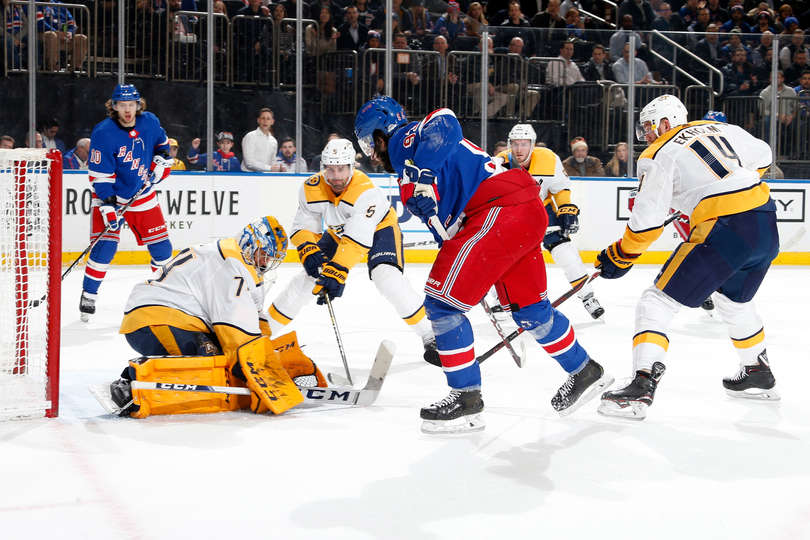 "Рейнджерс" - "Нэшвилл" (2:5): 20-й гол Панарина