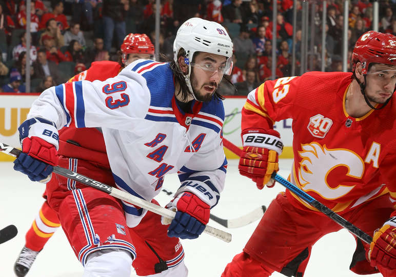 "Калгари" - "Рейнджерс" (4:3): пять голов за 13 минут