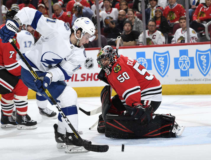 "Чикаго" - "Тампа-Бэй" (2:4): победа без Кучерова, Василевского и Стэмкоса