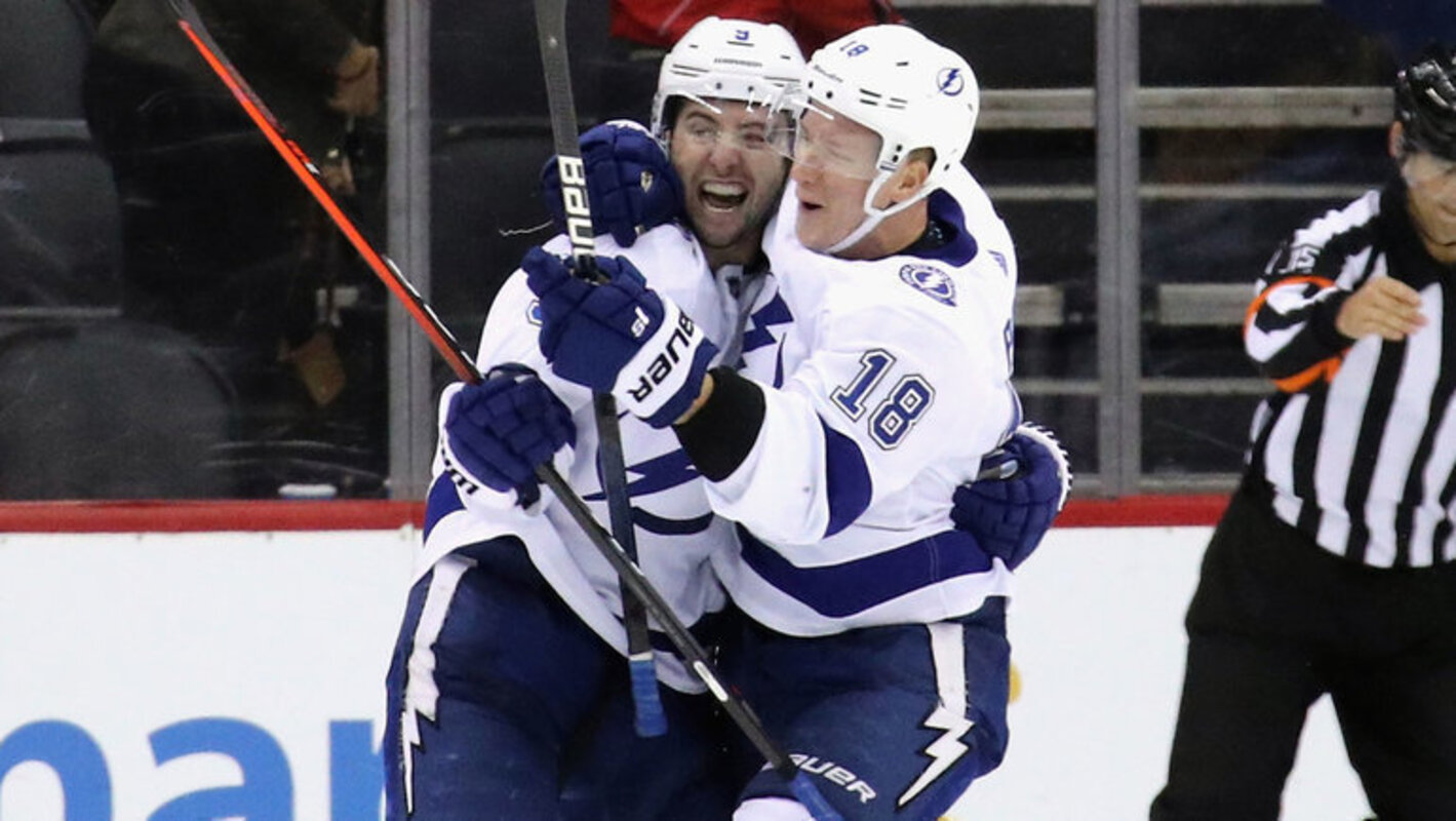 НХЛ: Два хоккейных триллера с участием «Нью-Джерси», «Тампы», «Колорадо» и «Флориды, а также результаты остальных поединков (видео)