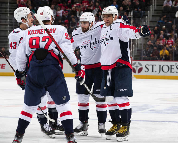 "Детройт" - "Вашингтон" (2:5): хет-трик Овечкина