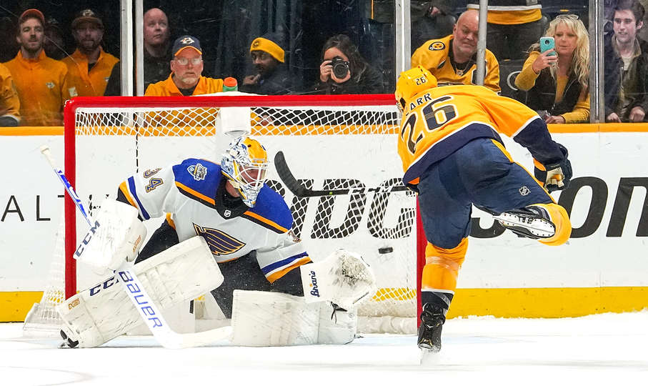 "Нэшвилл" - "Сент-Луис" (3:2 Б): вторая подряд победа "Предаторз"