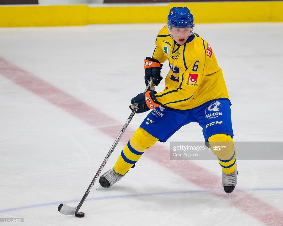 Филадельфия подписала контракт с шведским защитником