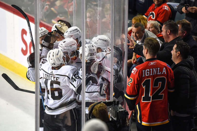 "Калгари" - "Лос-Анджелес" (3:4 ОТ): Даути переиграл Ткачака