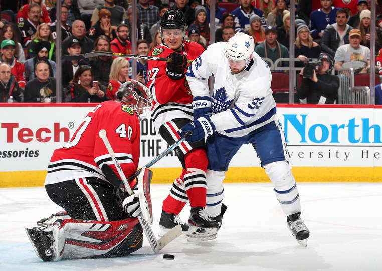 "Чикаго" - "Торонто" (5:4): 53 сэйва Ленера