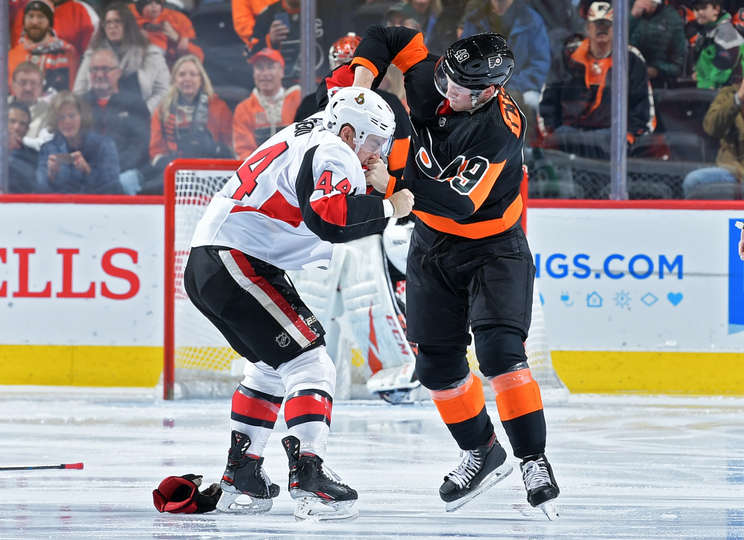 "Филадельфия" - "Оттава" (4:3): победная концовка "Флайерз"