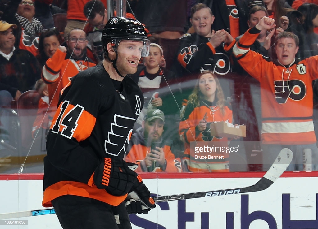 "Филадельфия" - "Детройт" (6:1): третья подряд победа "Флайерз"