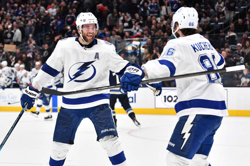 "Коламбус" - "Тампа-Бэй" (1:2 ОТ): Кучеров забил дважды