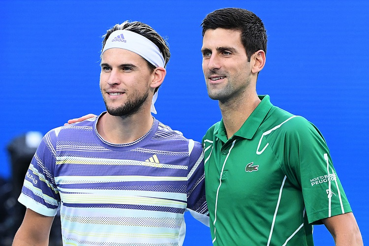 Джокович и Тим лидируют в чемпионской гонке ATP по итогам месяца