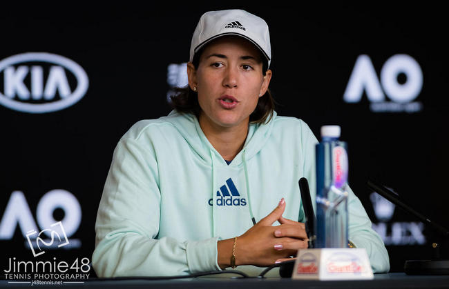 Гарбинье Мугуруса: "Очень рада прогрессу, которого добилась на Australian Open"