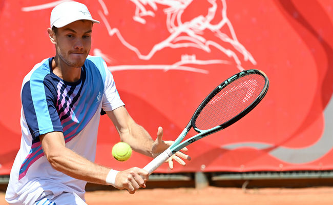 Щецин. Сачко проиграл четвёртому сеяному на старте турнира