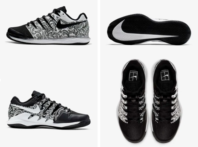 В стиле барокко: компания "Nike" выпустила коллекцию кроссовок к грунтовым турнирам