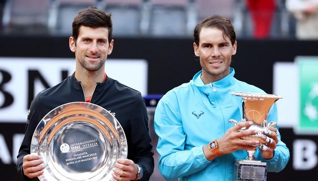 Джокович и Надаль заявлены на Мастерсе в Риме