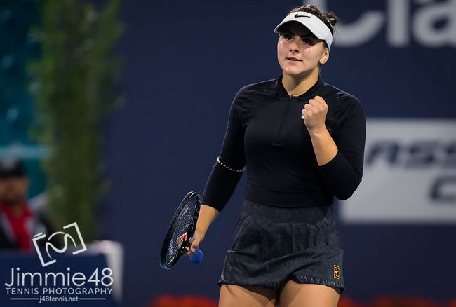 Майами. Возняцки остановила Никулеску, Андрееску вновь победила Кербер Майами. Возняцки остановила Никулеску, Андрееску вновь победила Кербер