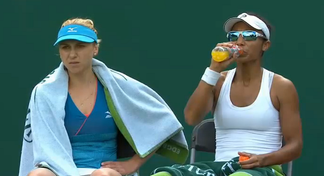 Бирмингем. Людмила Киченок досрочно завершает выступление на турнире Бирмингем. Людмила Киченок досрочно завершает выступление на турнире